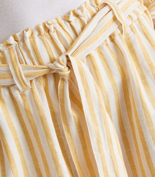 Linen Blend Resort Board Shorts