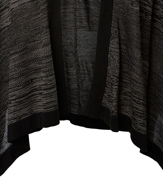 Belle Curve Knit Shawl