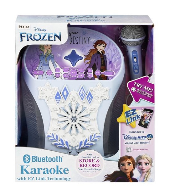 Disney Frozen EZ link Bluetooth Karaoke Machine