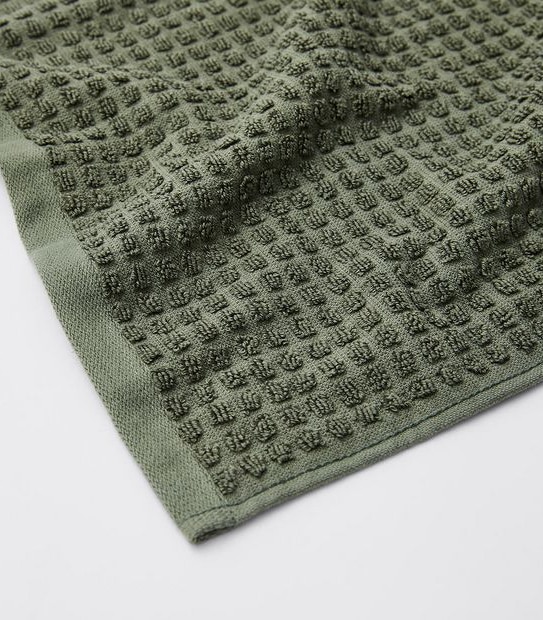 Waffle Cotton Bamboo Hand Towel