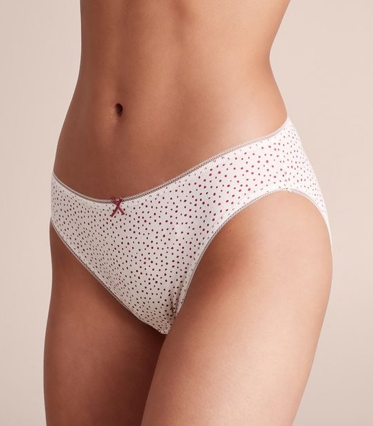 5 Pack Cotton/Elastane Bikini Briefs; Style: LBK183533