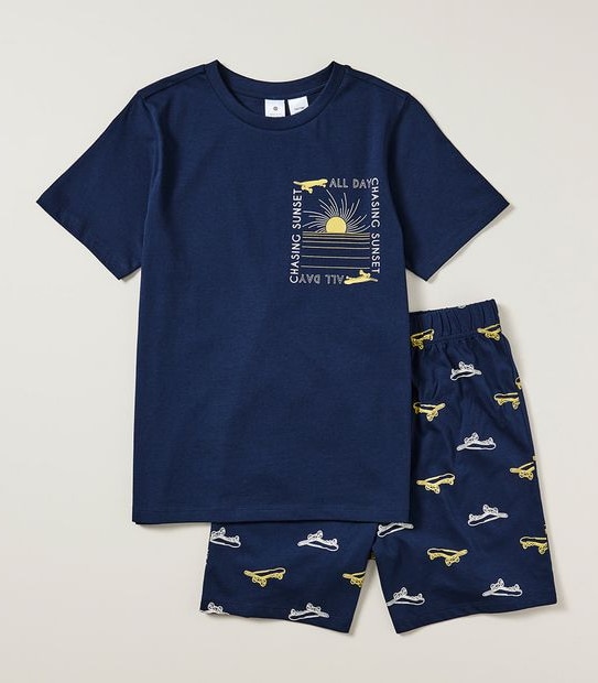 Organic Cotton Skate Pyjama Set