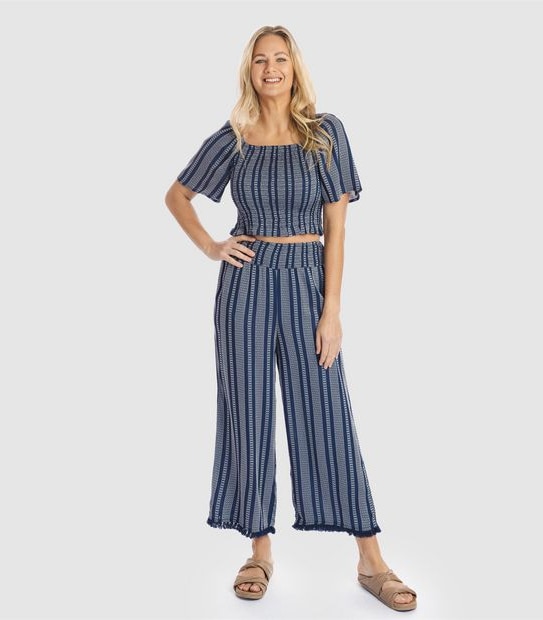 Piping Hot Beach Pants