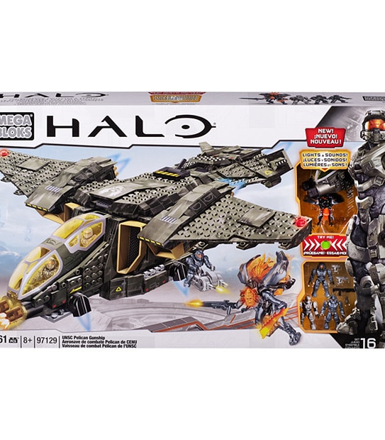 MEGA BLOKS Halo UNSC Pelican Gunship 97129