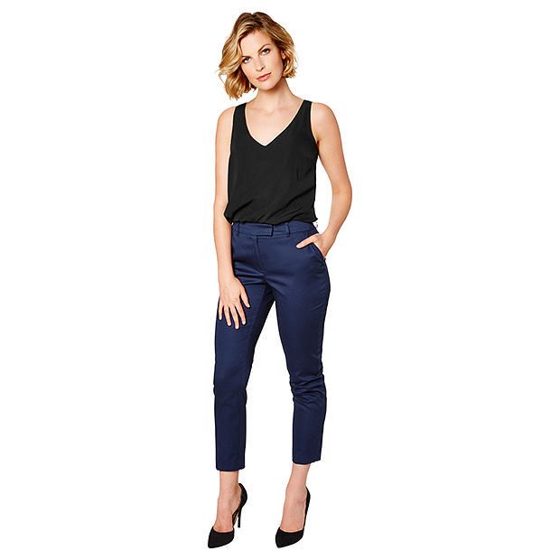 Cotton Sateen 7/8 Pants Target Australia