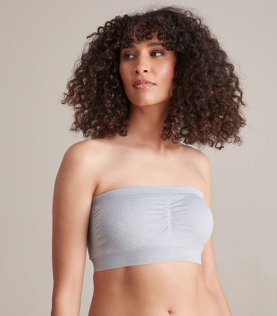 Ambra Reversible Padded Bandeau; Style: AMUWSBRB - White/Grey