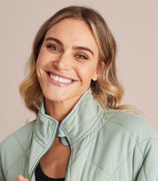 Active Quilted Jacket Target Australia