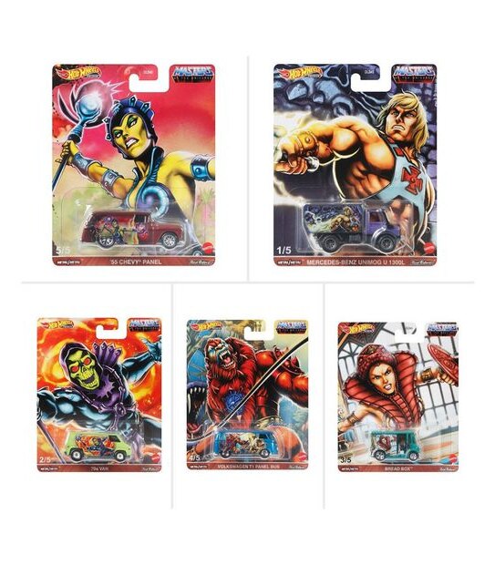 Hot Wheels Premium Pop Culture 1:64 Vehicles - Assorted