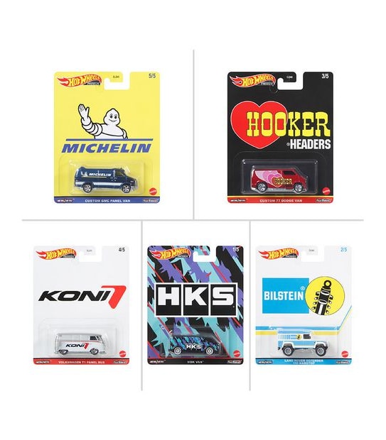 Hot Wheels Premium Pop Culture 1:64 Vehicles - Assorted