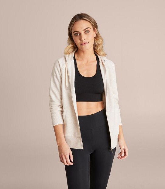 Active Fleece Zip Hoodie