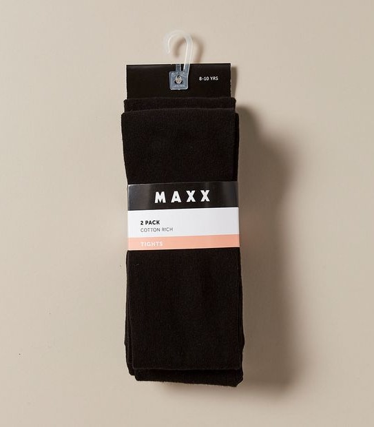 2 Pack Maxx School Tights