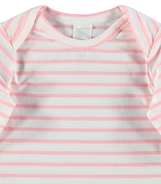 Bonds Long Sleeve Stretchies Top - Pink 3 of 3