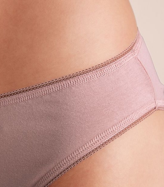 5 Pack Cotton/Elastane Bikini Briefs; Style: LBK183533