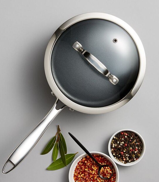 Hard Anodised Saucepan - 20cm