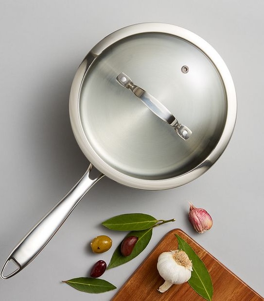 Stainless Steel Tri-Ply Saucepan - 20cm