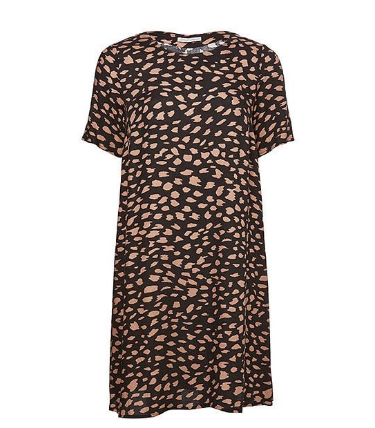 Trapeze Dress - Animal Print