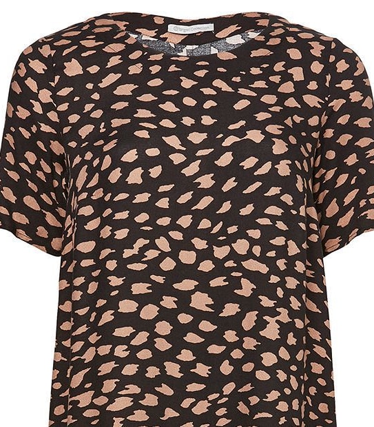 Trapeze Dress - Animal Print