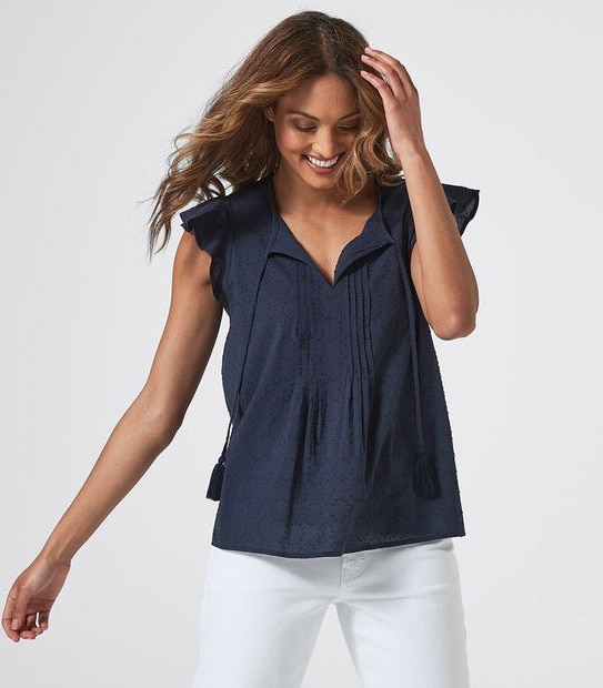 Rosie Dobby Circle Blouse