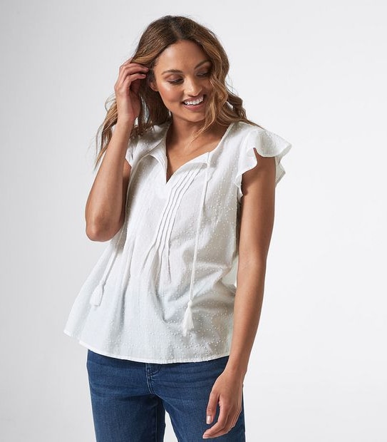 Rosie Dobby Circle Blouse