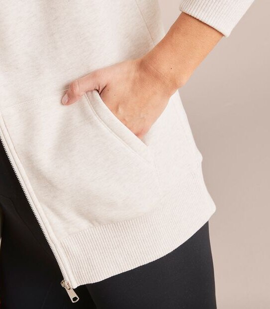Active Fleece Zip Hoodie