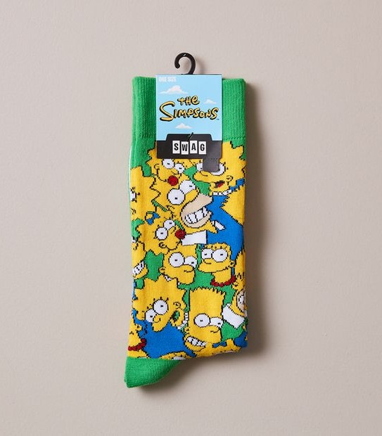 Swag Licensed Crew Socks - The Simpsons&trade;