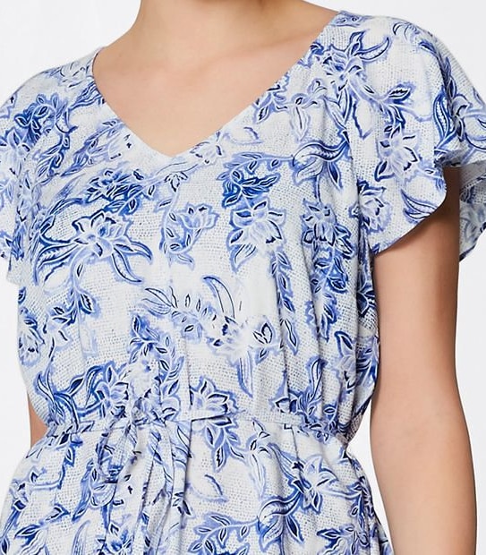Ruffle Tie Dress