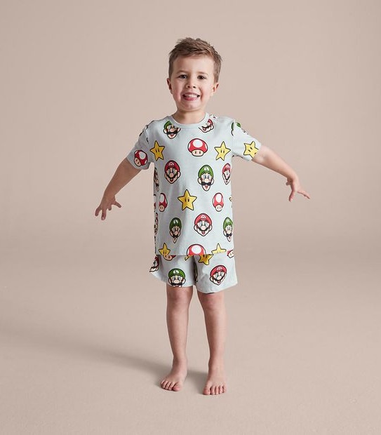 Super Mario Pyjama Set