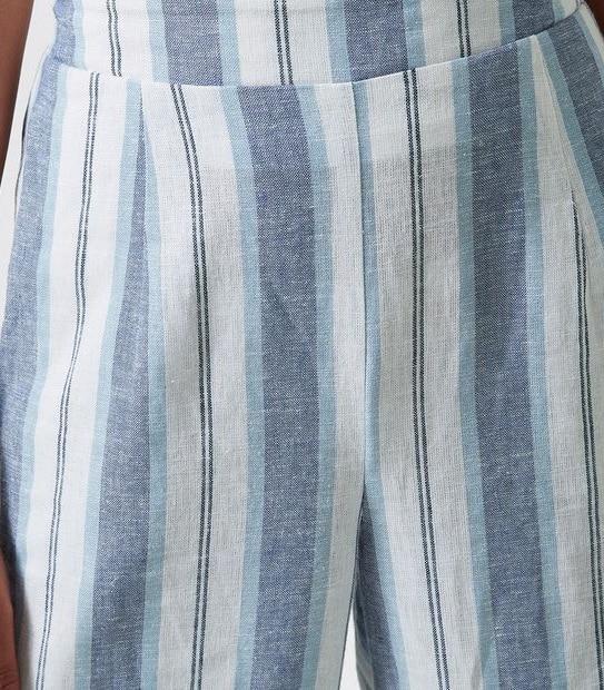 Piping Hot Linen Blended Beach Pants