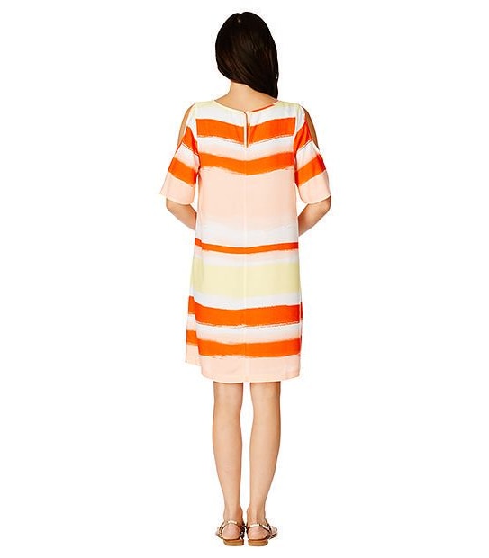 Cold Shoulder Swing Dress