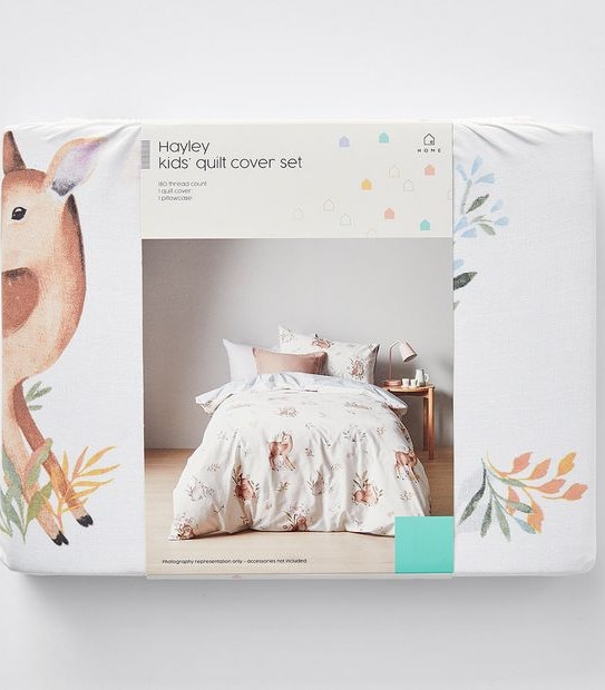 Hayley Kids Quilt Cover Set