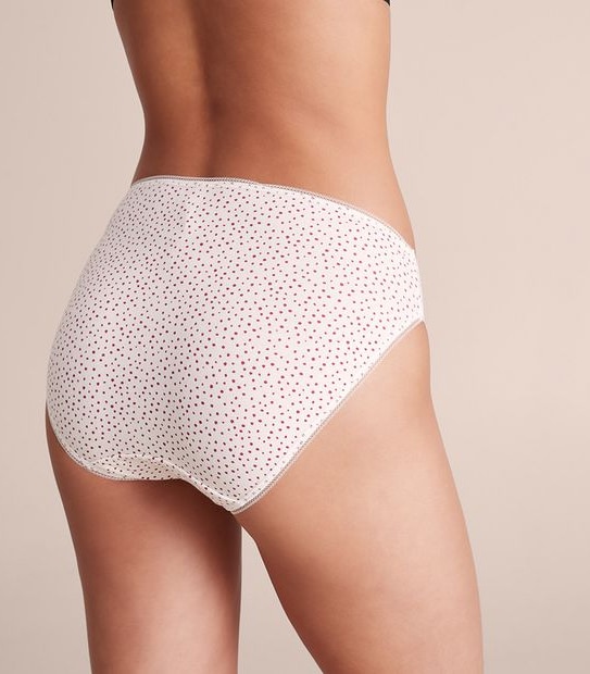 5 Pack Cotton/Elastane Bikini Briefs; Style: LBK183533