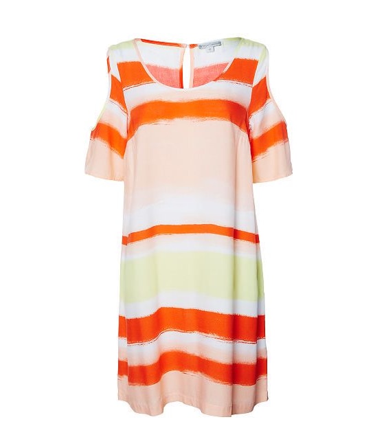 Cold Shoulder Swing Dress