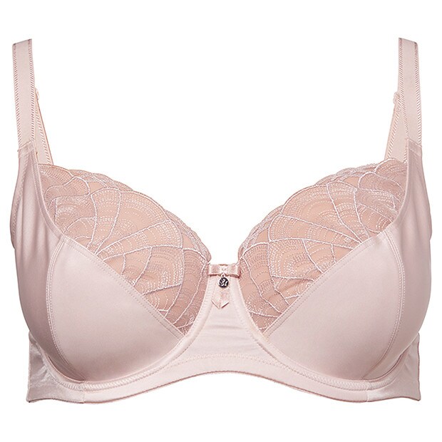 Deco Unpadded Underwire Bra - Dusty Pink, Style:CN1231GW