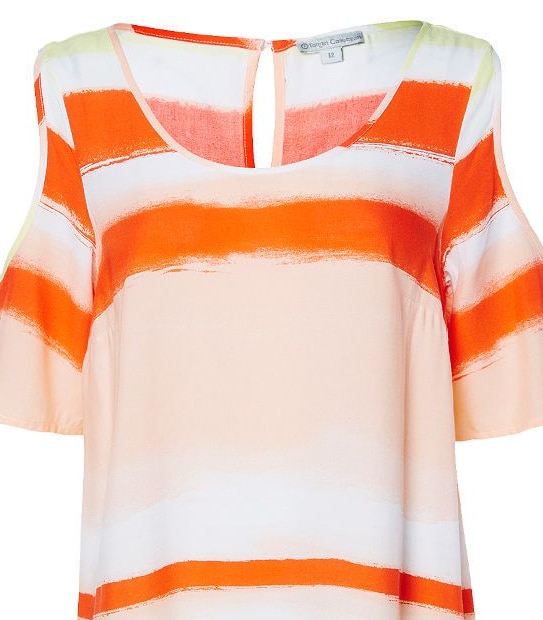 Cold Shoulder Swing Dress