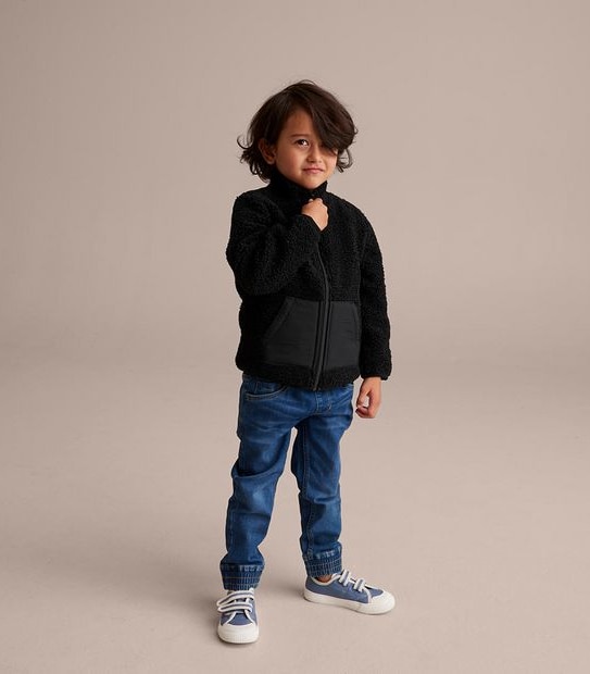 Zip Thru Teddy Fleece Jacket 3 of 6