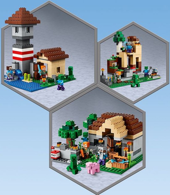 LEGO&reg; Minecraft&trade; The Crafting Box 3.0 21161