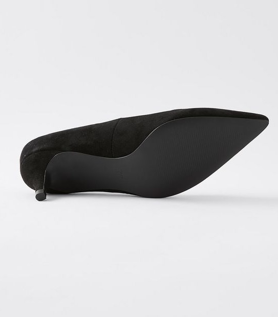 Preview Dakota Suede Kitten Heels - Black