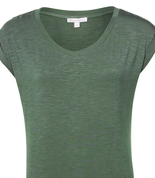 Slub T-Shirt Dress - Thyme 5 of 5