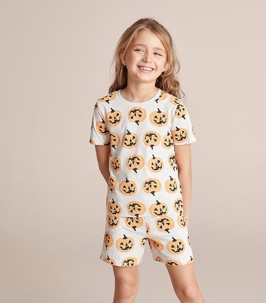 Kids Unisex Family Matching Halloween Pyjama Set