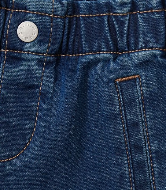 Baby Paperbag Waist Denim Jeans