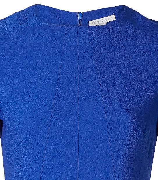 Peplum Top - Cobalt