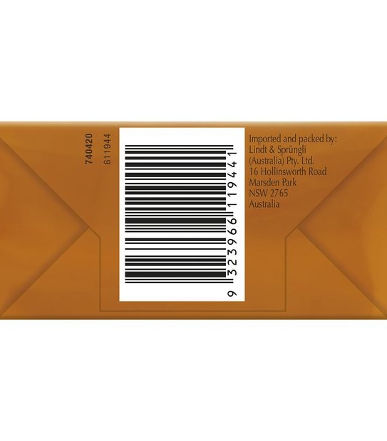 Lindt Caramel Square Milk Chocolate Bag - 124g