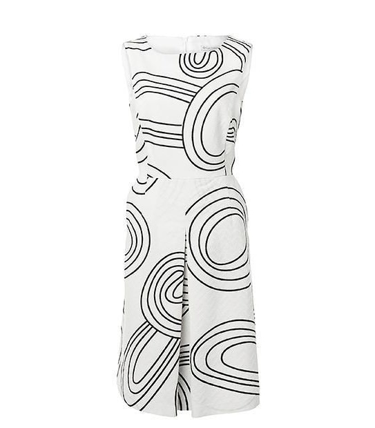 Swirl Fit & Flare Dress