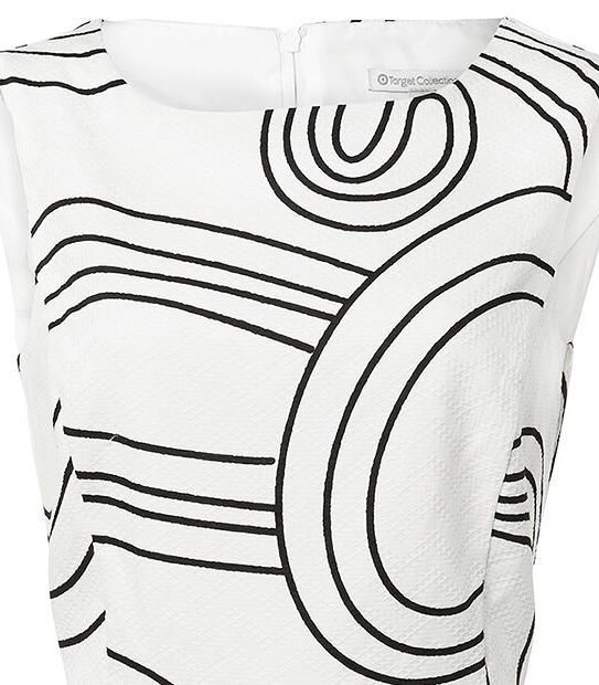 Swirl Fit & Flare Dress