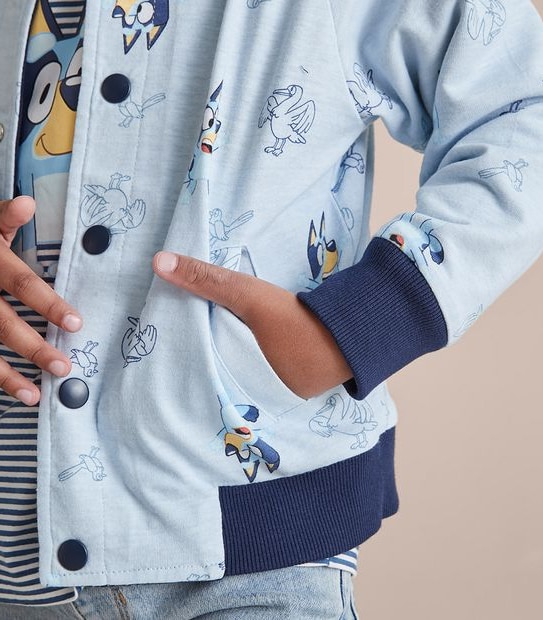 Bluey Reversible Bomber Jacket