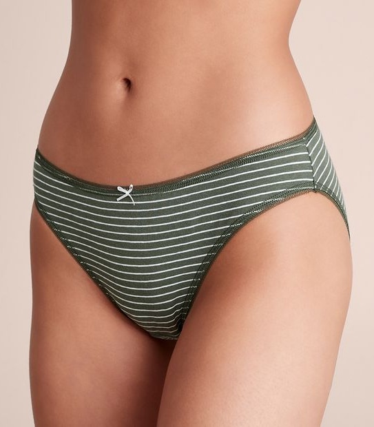 5 Pack Cotton/Elastane Bikini Briefs; Style: LBK183533