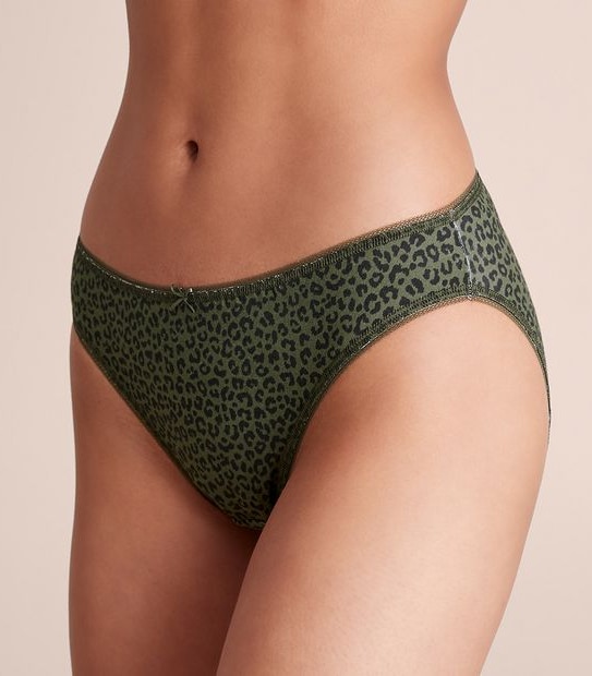 5 Pack Cotton/Elastane Bikini Briefs; Style: LBK183533