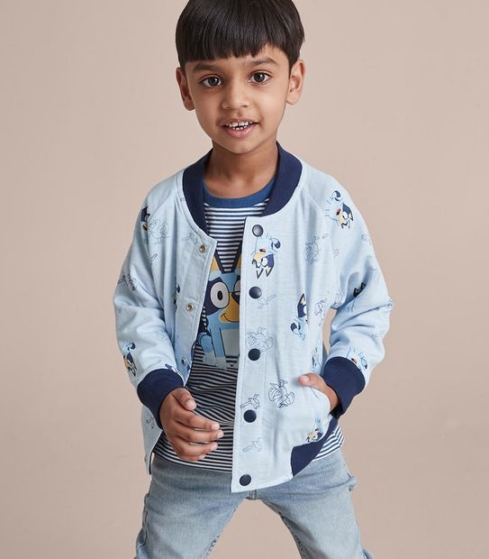 Bluey Reversible Bomber Jacket