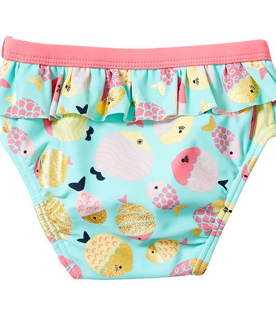 Baby Siri Fish Print Swim Nappy