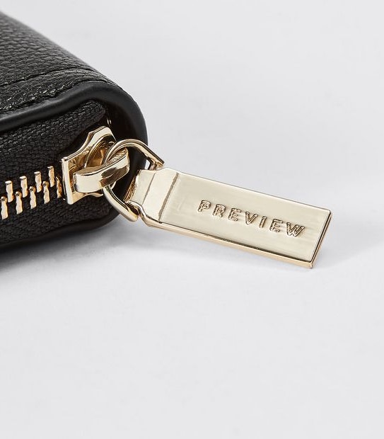 Preview Zip Wallet on Chain - Black